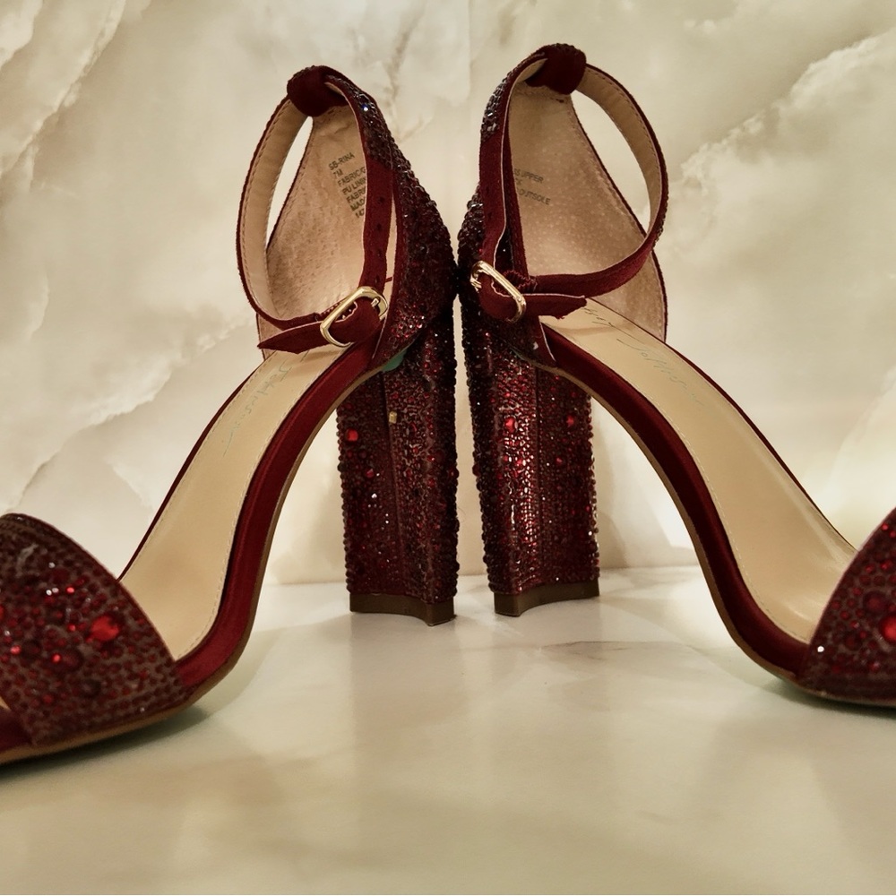 Burgundy Heels
